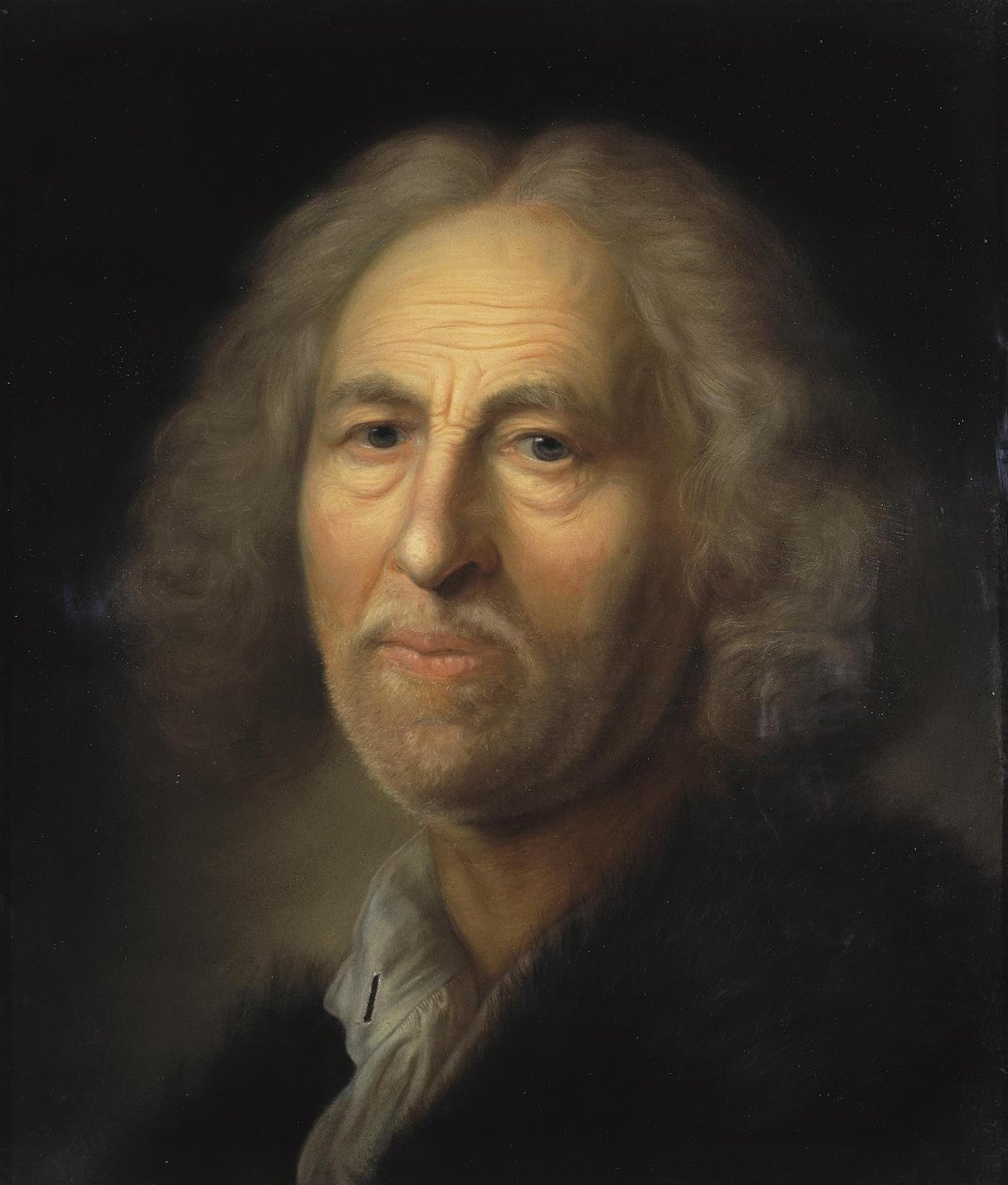 Egy öregember portréja alkotó: Balthasar Denner