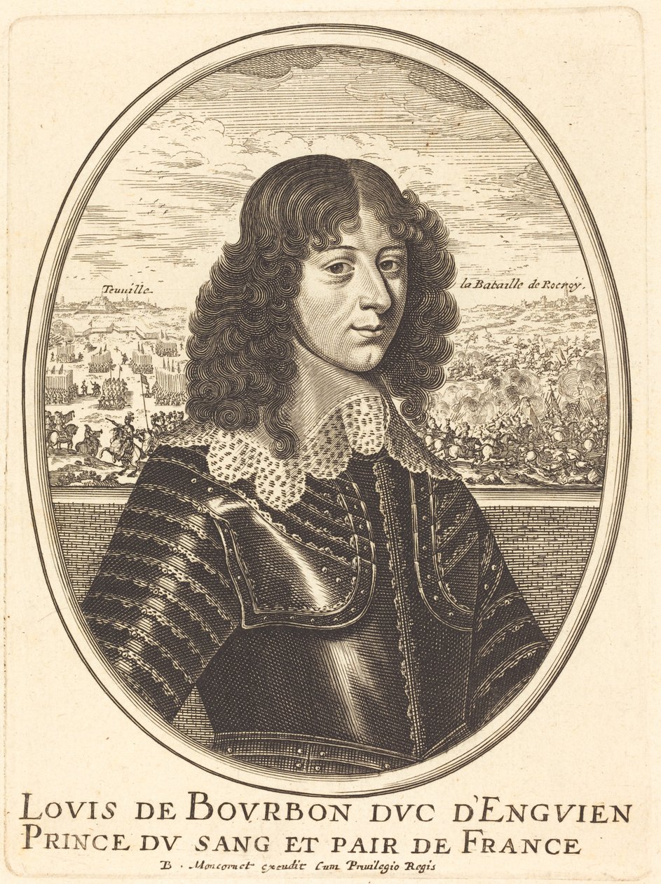 II. Lajos, Bourbon-Condé alkotó: Balthasar Moncornet