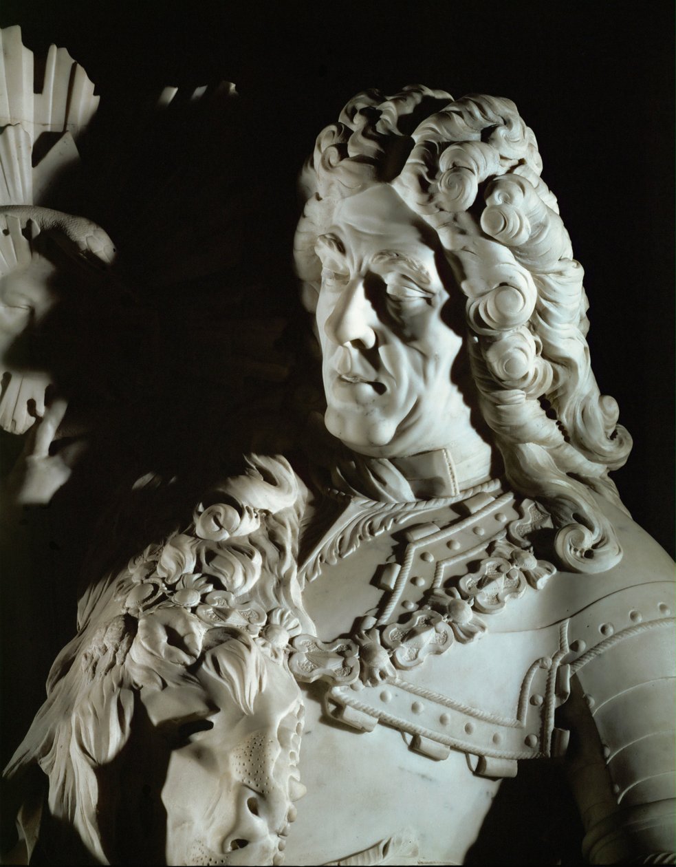 Savoyai Eugén herceg apoteózisa ... (márvány) alkotó: Balthasar Permoser