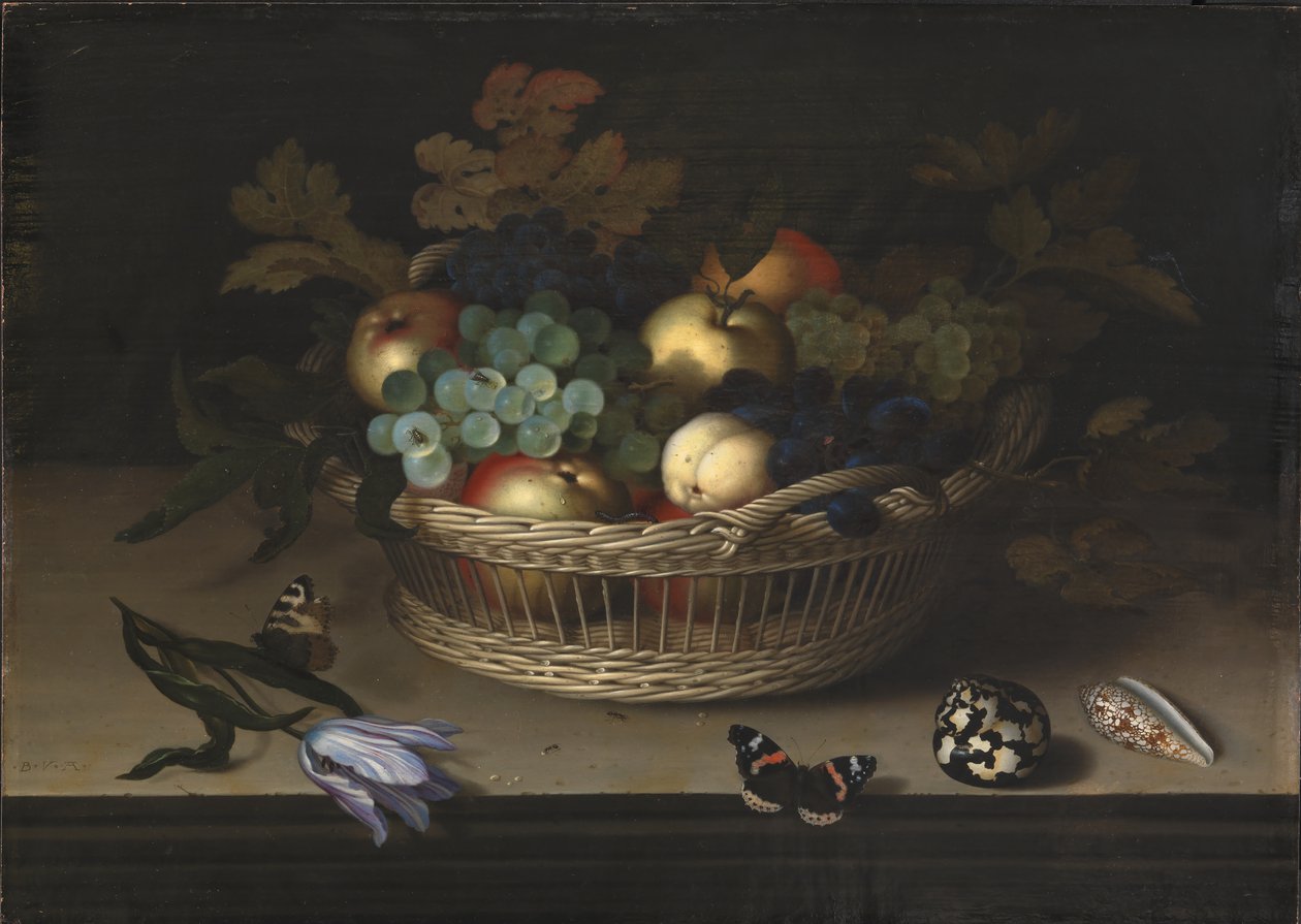 Csendélet alkotó: Balthasar van der Ast