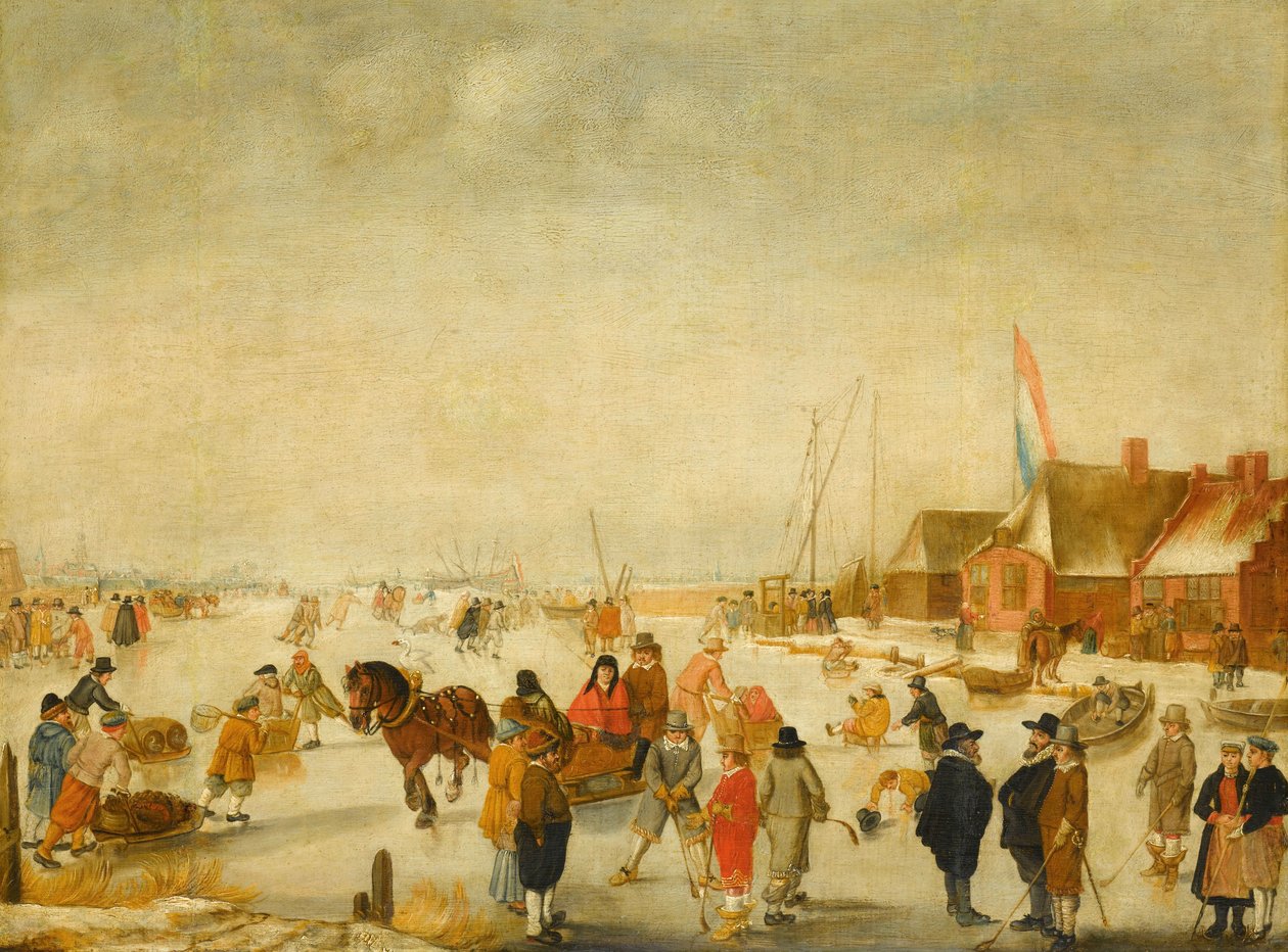 Élvezd a jeget alkotó: Barend Avercamp