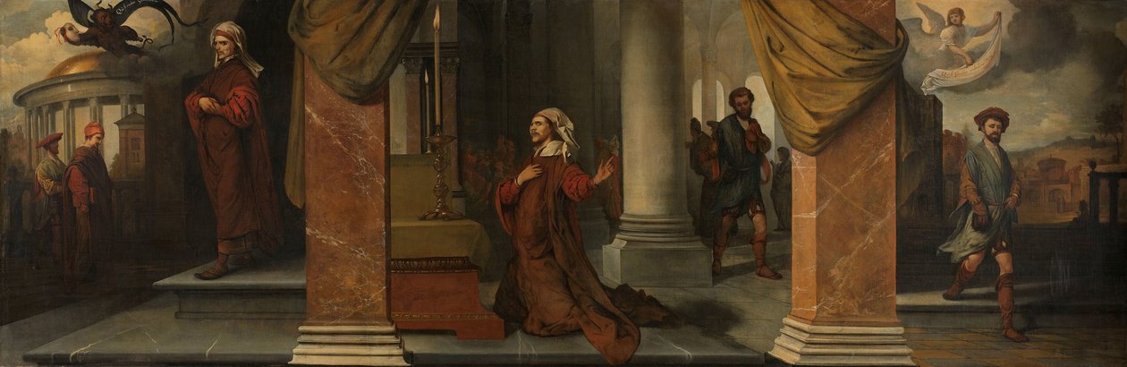 A farizeus és a vámszedő alkotó: Barent Fabritius
