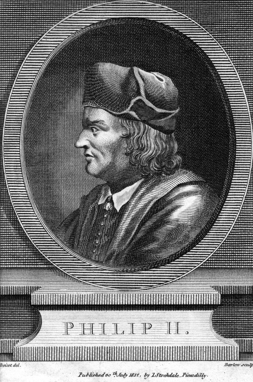 II. Fülöp francia, 1812. alkotó: Barlow
