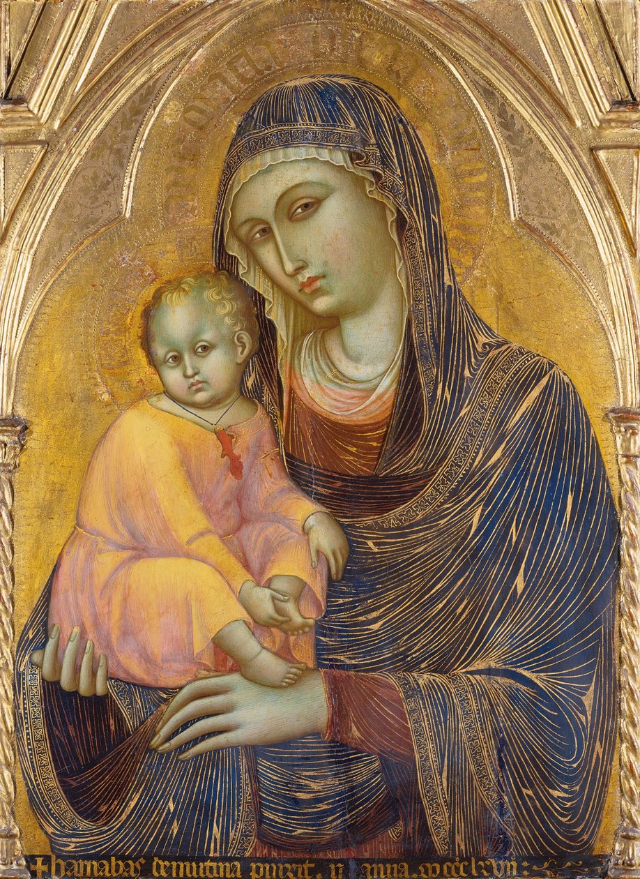 Madonna és gyermeke alkotó: Barnaba da Modena