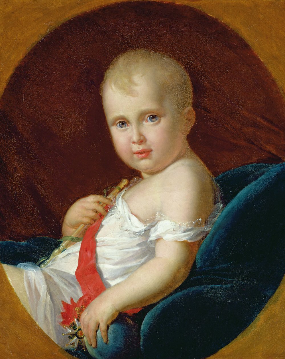Napóleon császári herceg és Róma királyának portréja, 1815 alkotó: Baron François Pascal Simon Gérard