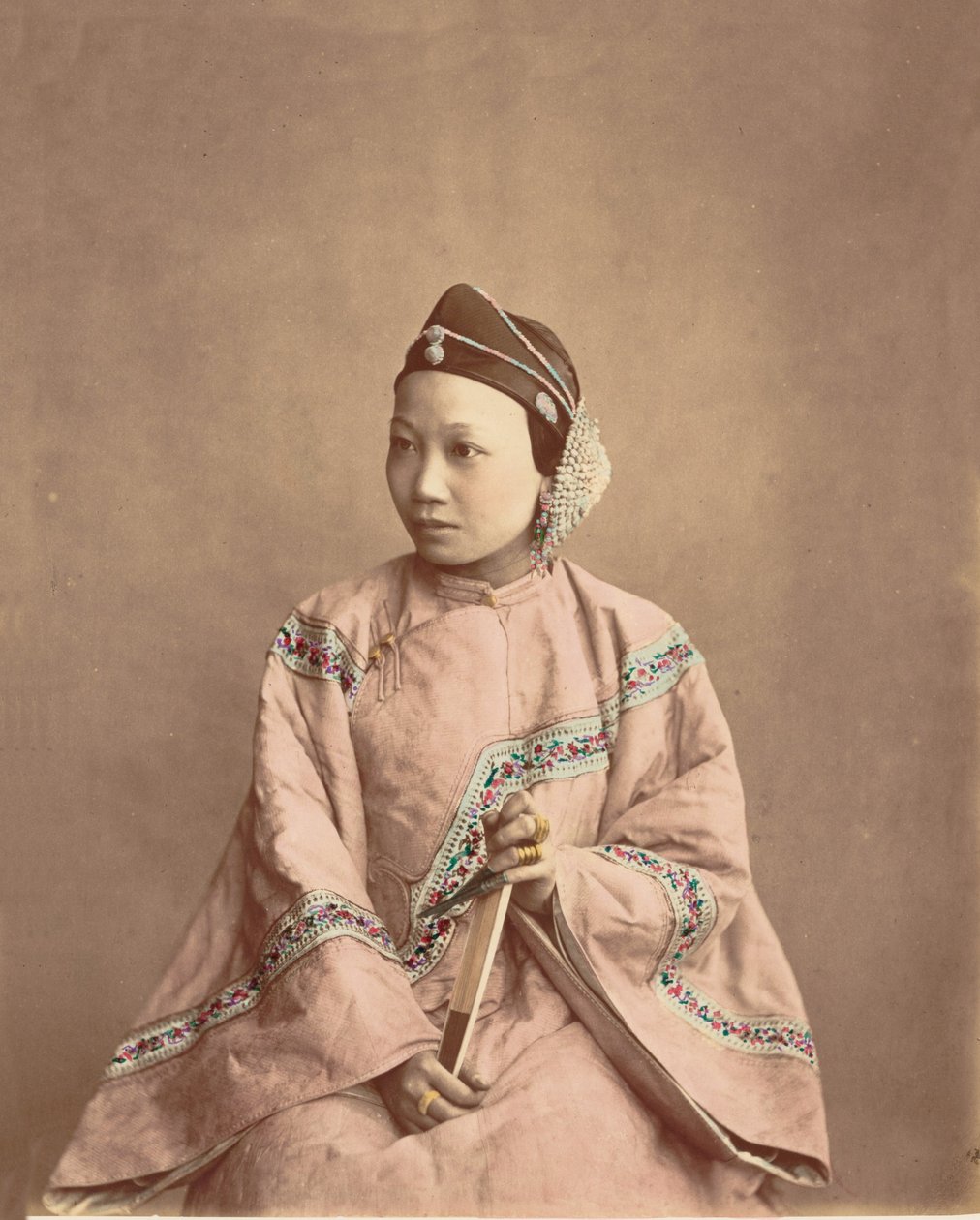 Lanxchow lány, 1870-es évek. alkotó: Baron Raimund von Stillfried