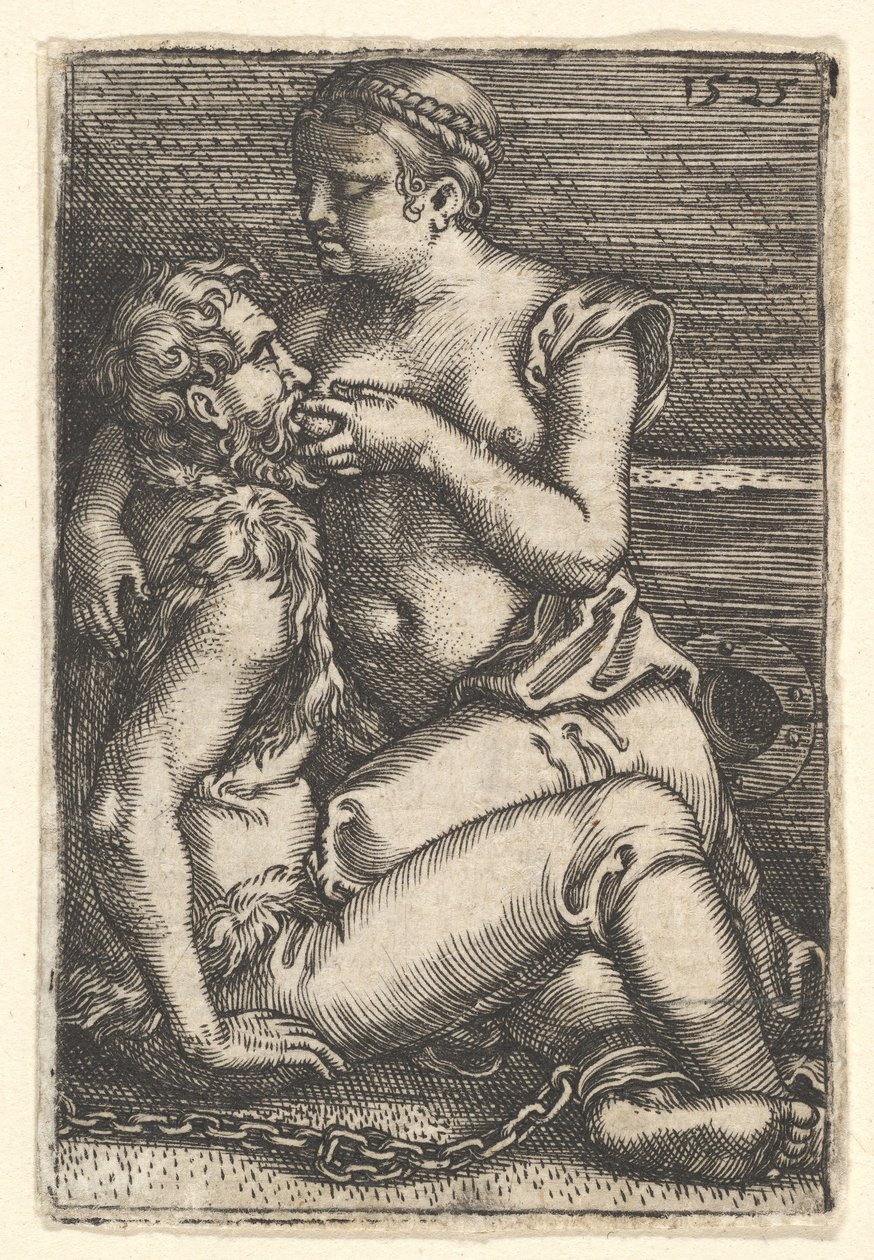Cimon és Pero, 17. század közepe. alkotó: Barthel Beham