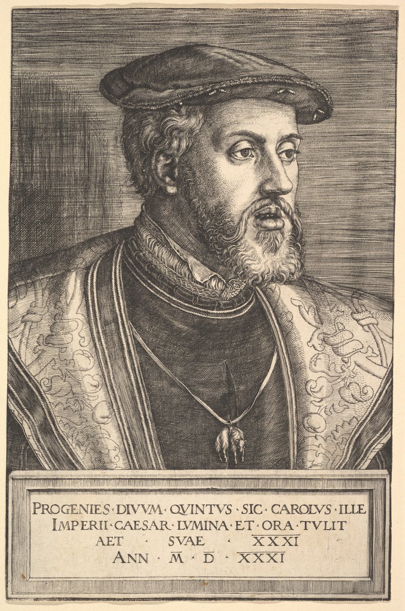 V. Károly császár, 16. század. alkotó: Barthel Beham