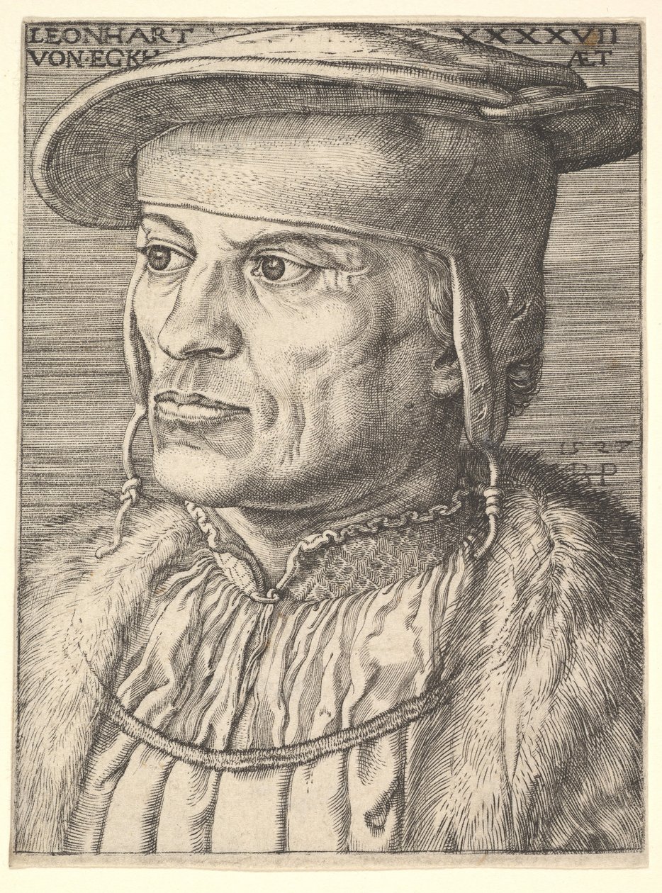 Eckh Leonárd, 1527. alkotó: Barthel Beham