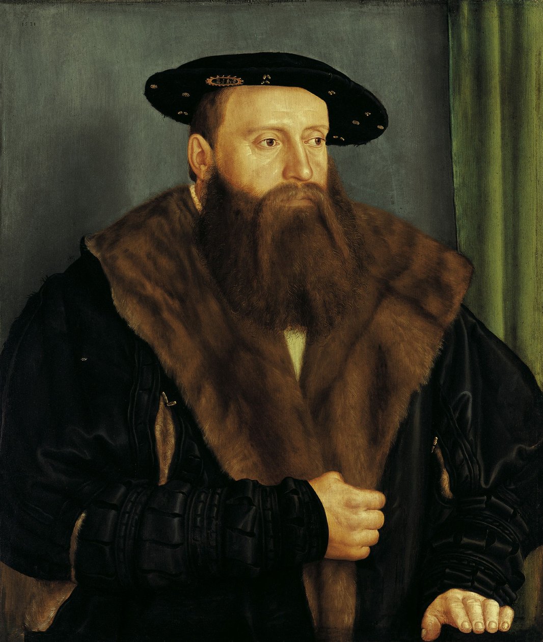 X. Lajos bajor portréja alkotó: Barthel Beham