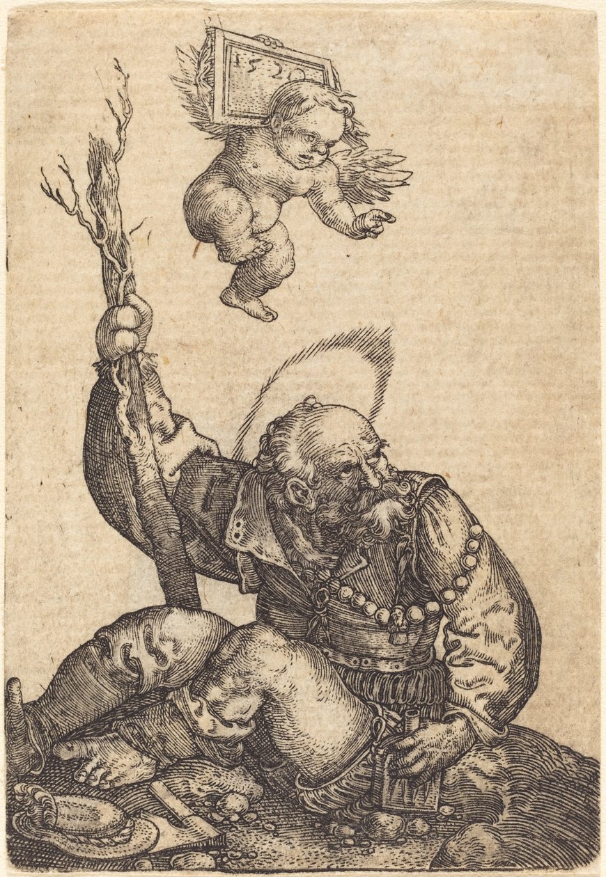 Szent Kristóf alkotó: Barthel Beham