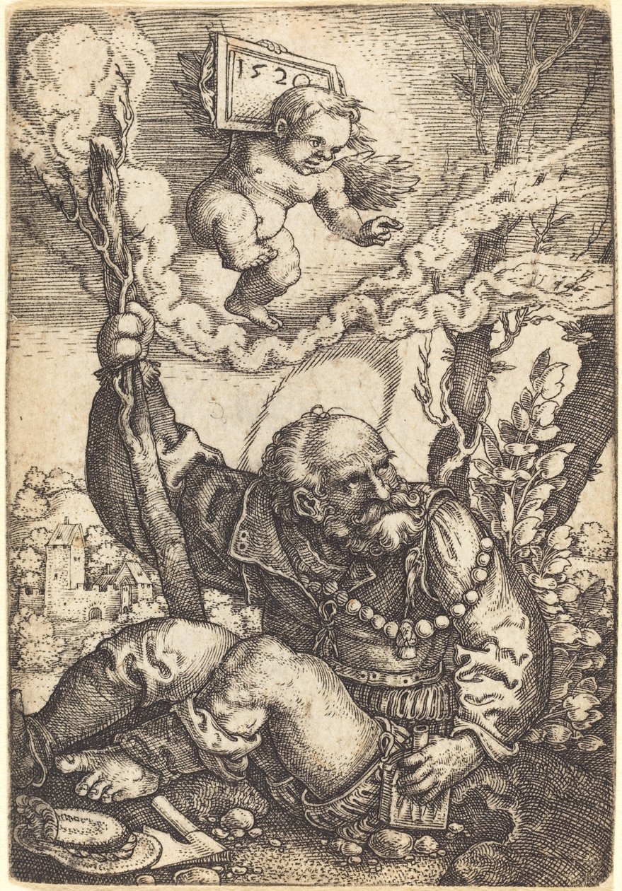 Szent Kristóf alkotó: Barthel Beham