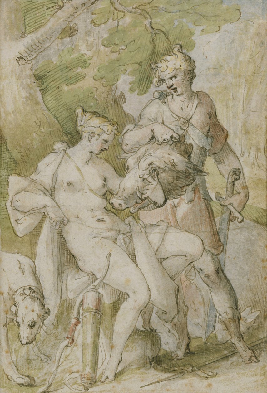 Mitológiai jelenet alkotó: Bartholomaeus Spranger
