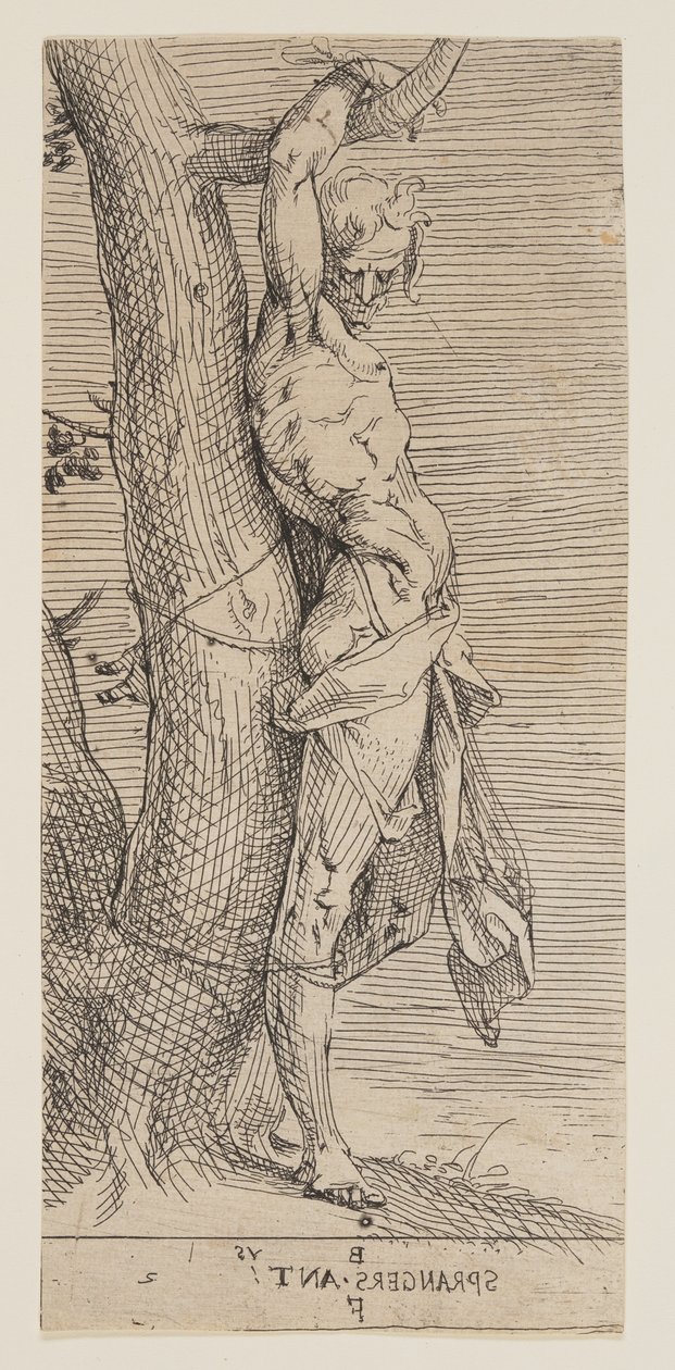 Szent Sebestyén alkotó: Bartholomaeus Spranger