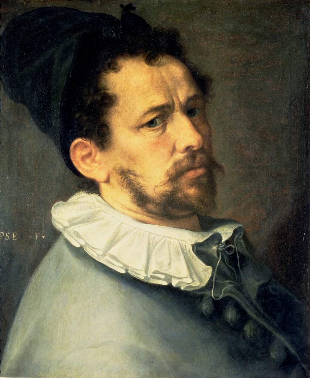 Önarckép, 1580-85 körül alkotó: Bartholomaeus Spranger