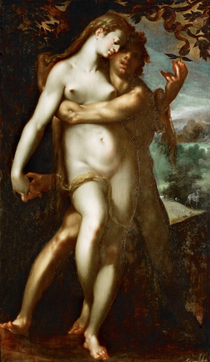Bukás a kegyelemből alkotó: Bartholomeus Spranger