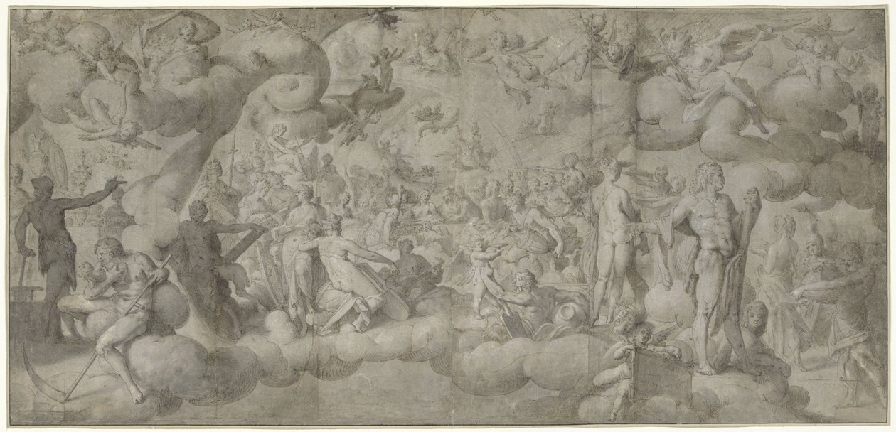 Ámor és Psyche esküvője alkotó: Bartholomeus Spranger