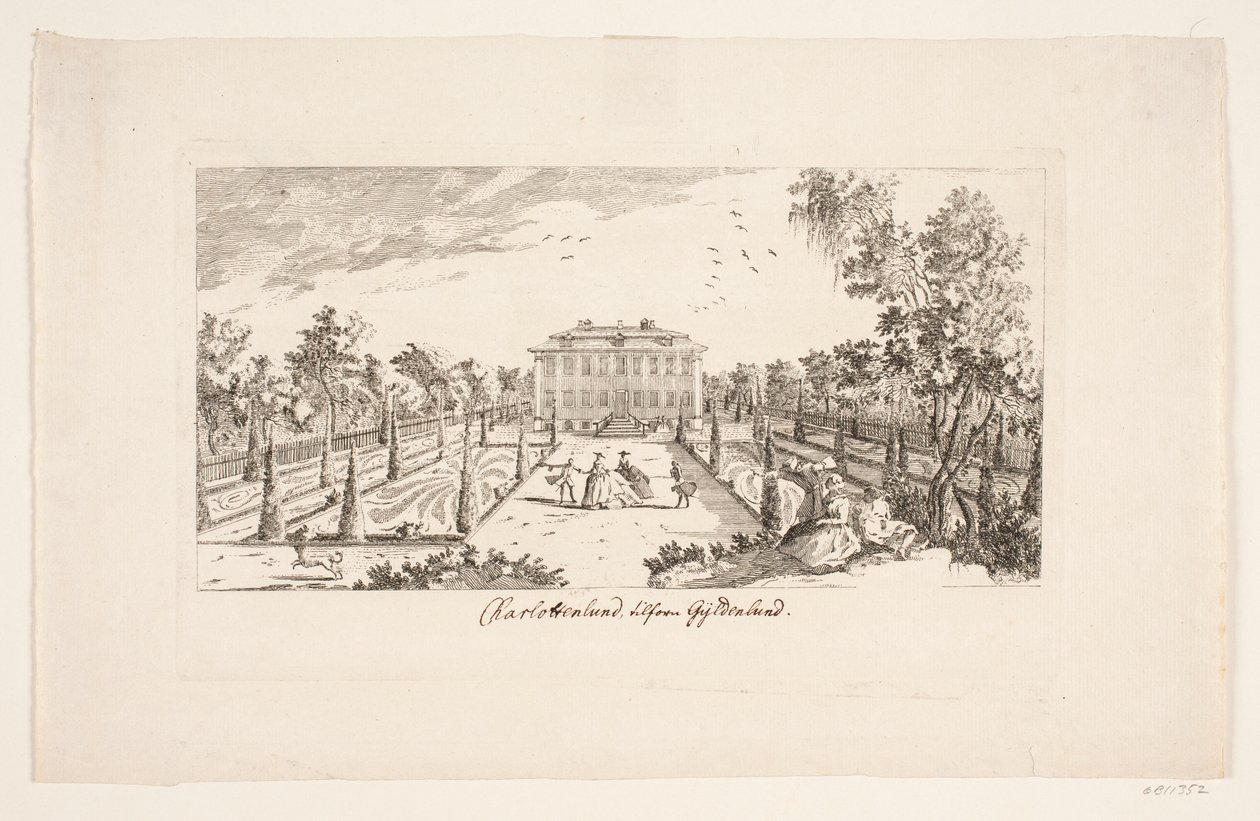 "Charlottenlund korábban Gyldenlund" alkotó: Bartholomæus Roque