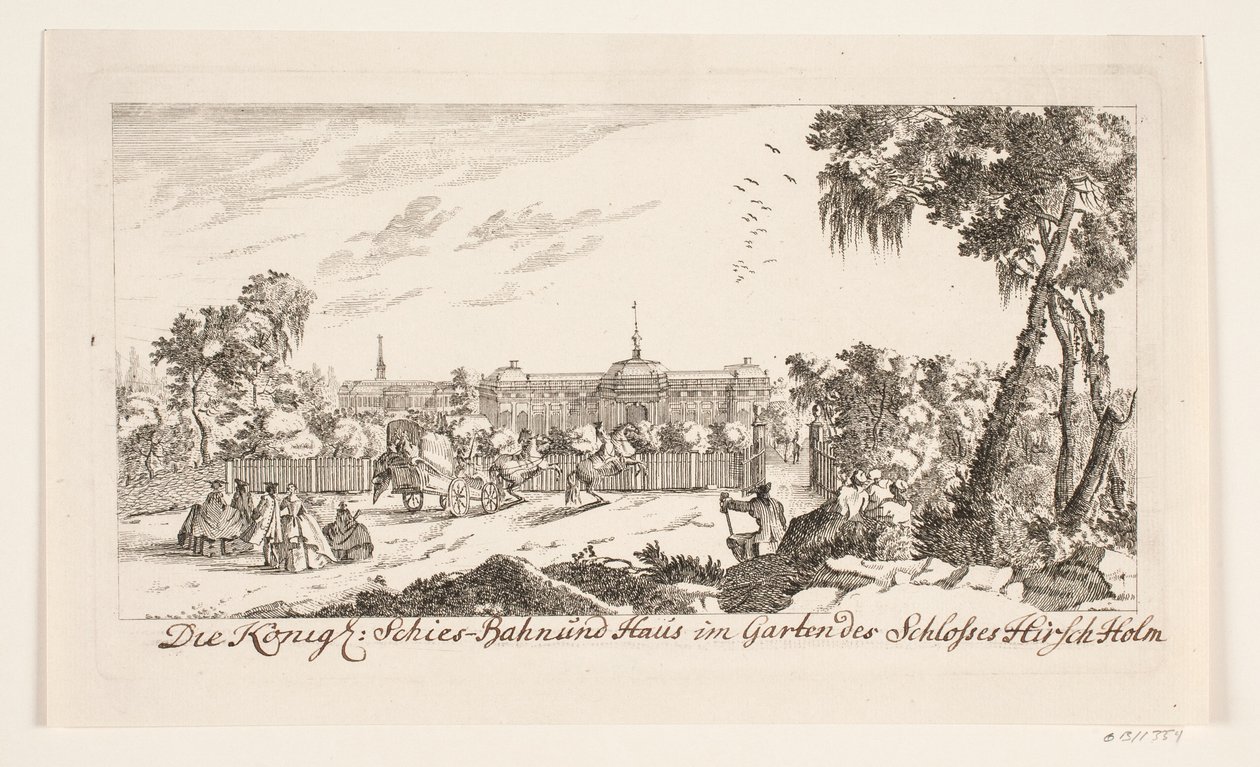 Lőtér a Hørsholm kastélyban alkotó: Bartholomæus Roque