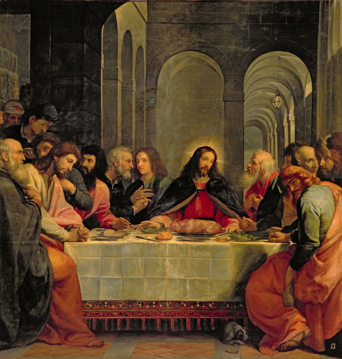Az utolsó vacsora alkotó: Bartolomé Carducho
