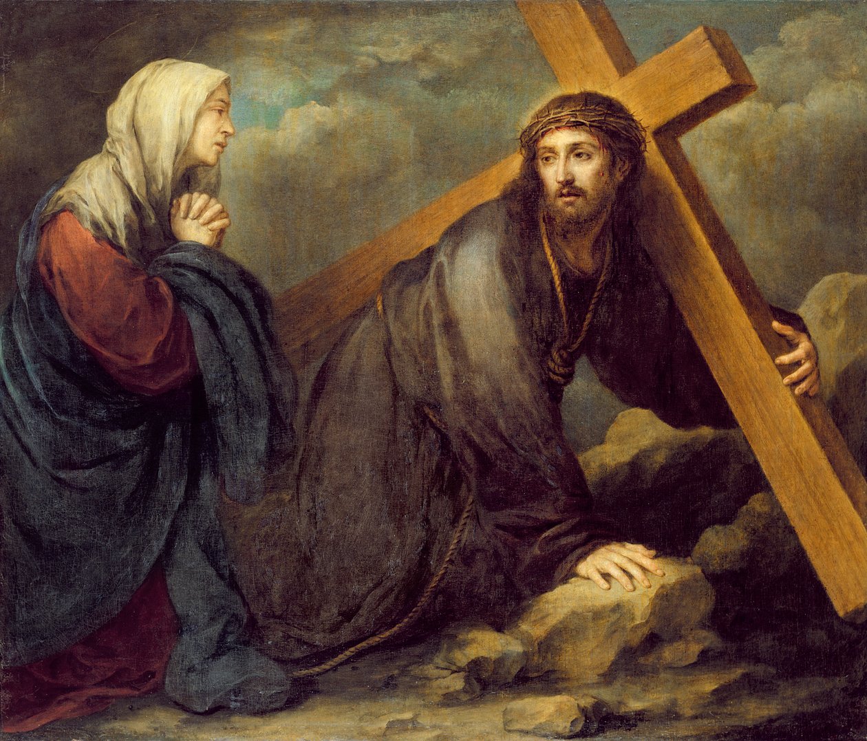 Krisztus a Kálvárián alkotó: Bartolomé Esteban Murillo