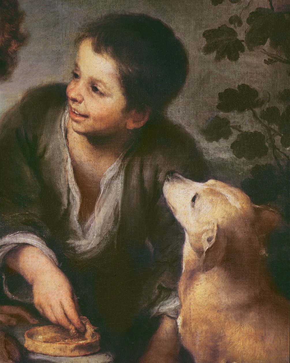 Részlet a pitét evő gyerekekről, 1670-75 (lásd: 213978) alkotó: Bartolomé Esteban Murillo