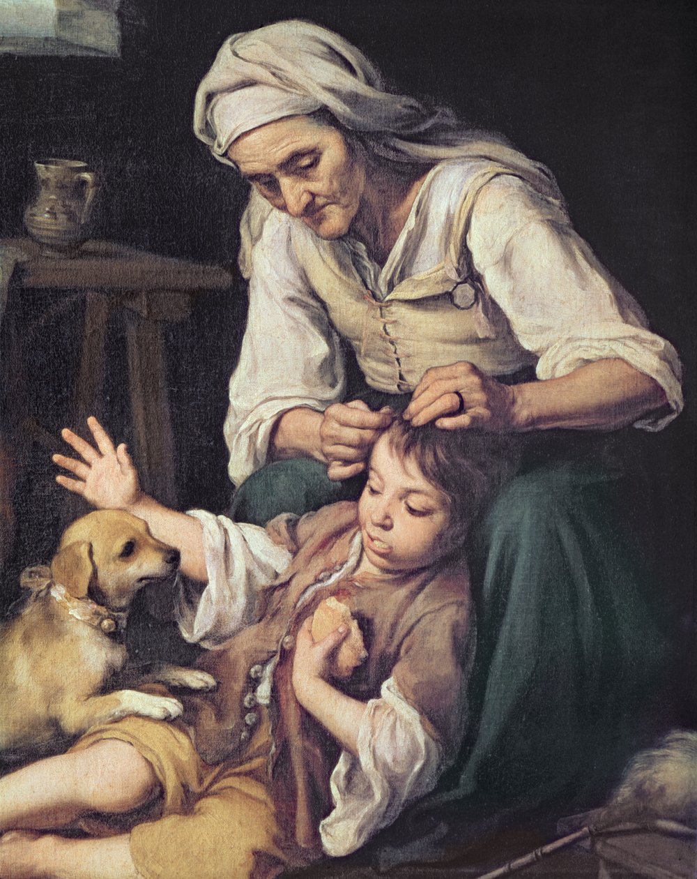 "A házi vécé", 1670-75 alkotó: Bartolomé Esteban Murillo