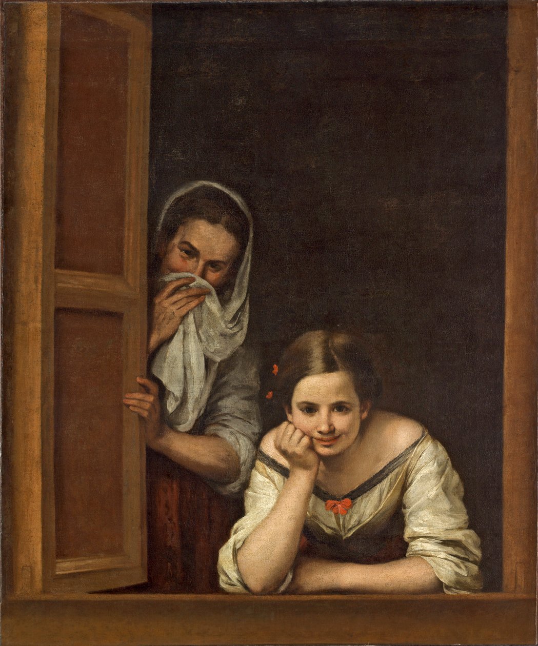 Galíciai nők az ablaknál, 1655-1660 körül alkotó: Bartolomé Esteban Murillo