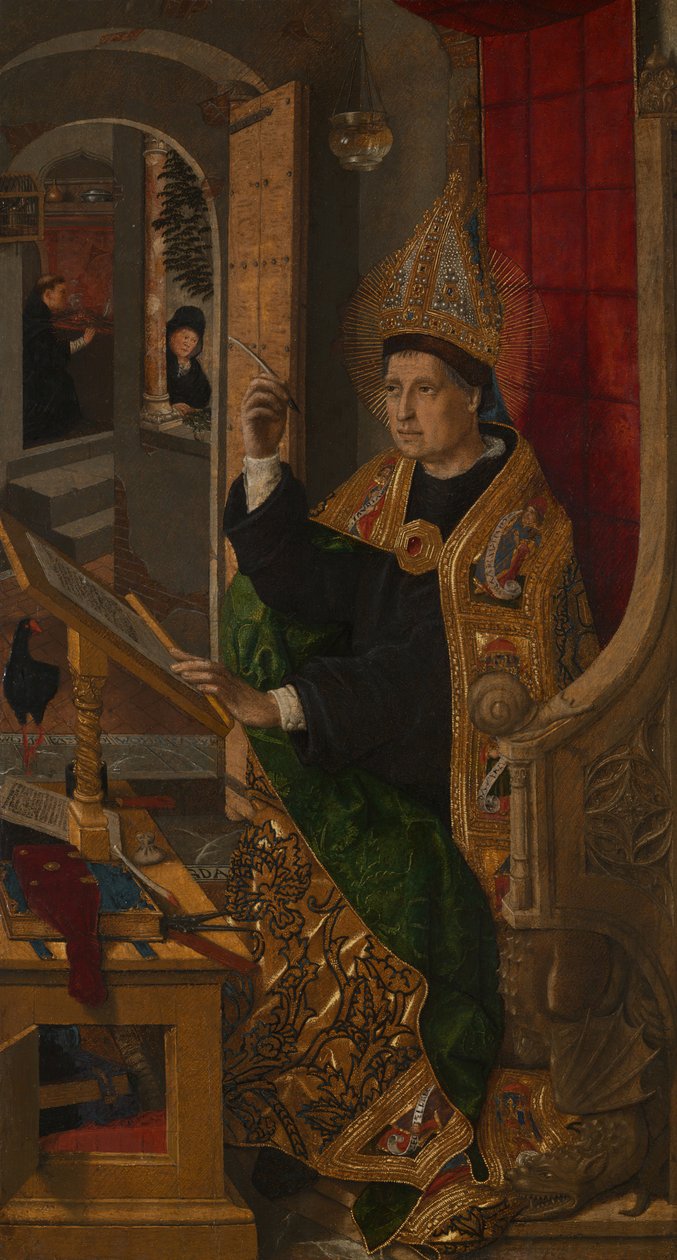 Szent Ágoston, 147785. alkotó: Bartolomé Bermejo