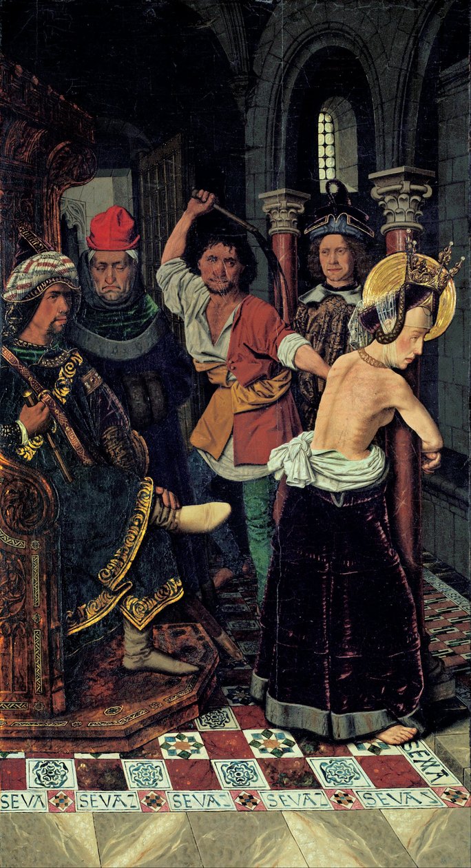 Szent Anglia zászlaja alkotó: Bartolomé Bermejo