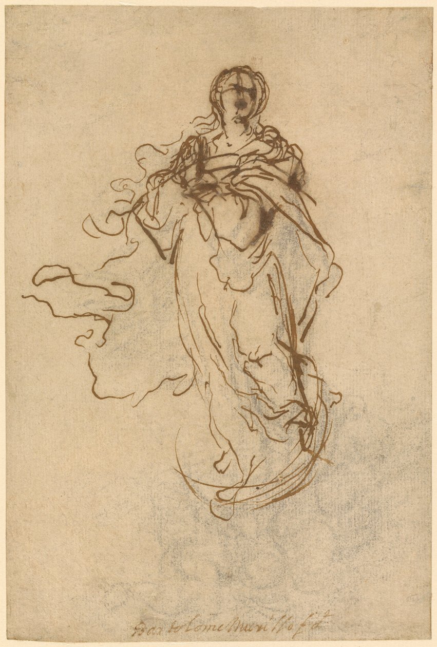 A Szeplőtelen Fogantatás alkotó: Bartolomé Esteban Murillo