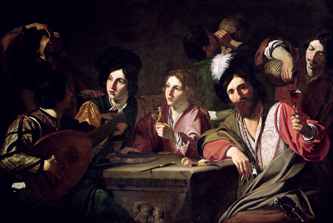 Italok találkozója alkotó: Bartolomeo Manfredi