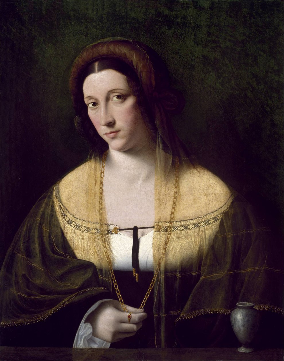 Egy hölgy portréja alkotó: Bartolomeo Veneto