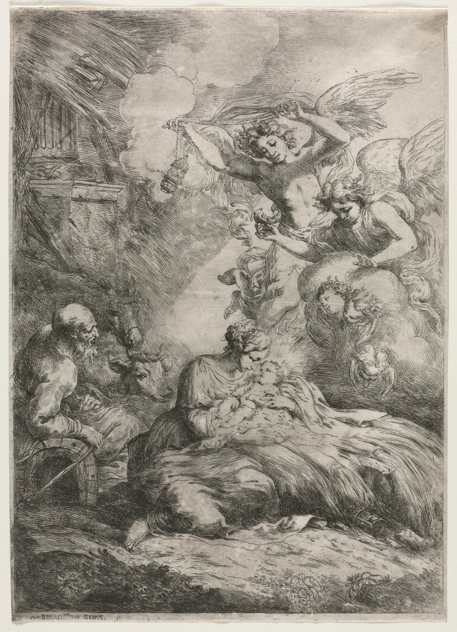 A Születés alkotó: Bartolomeo Biscaino