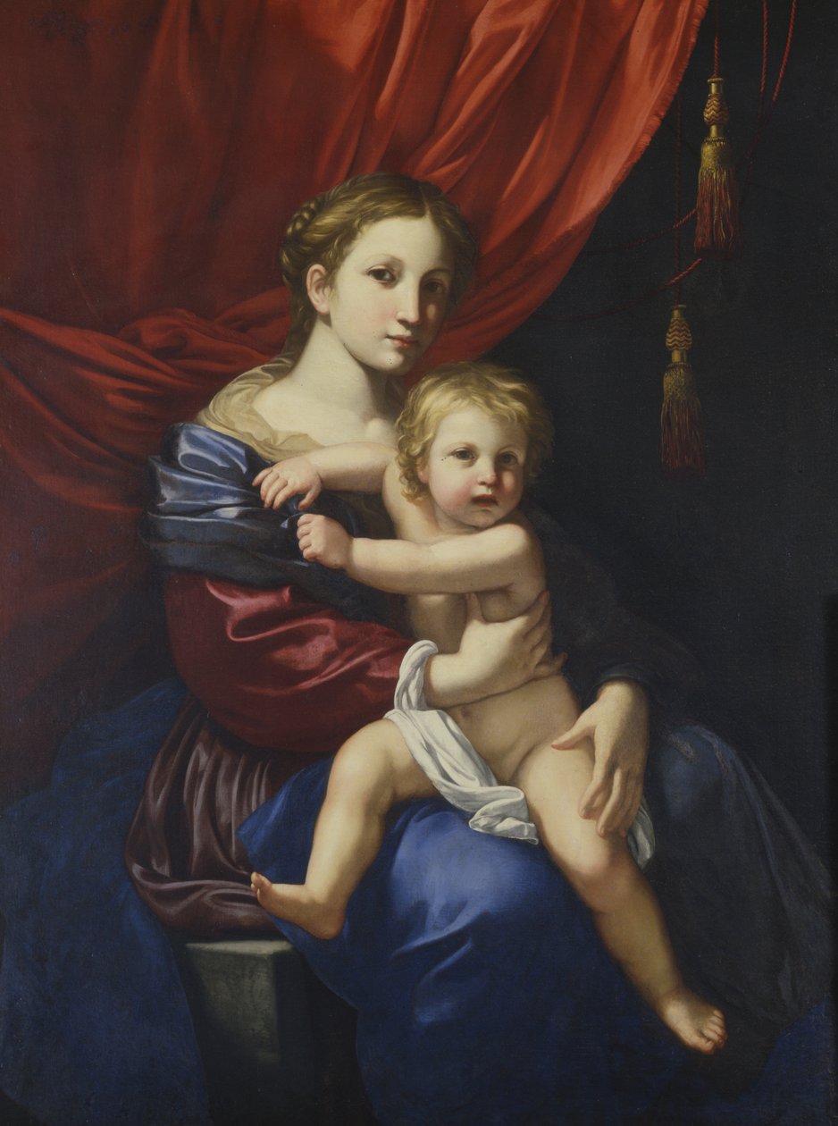 Madonna és gyermeke alkotó: Bartolomeo Cavarozzi