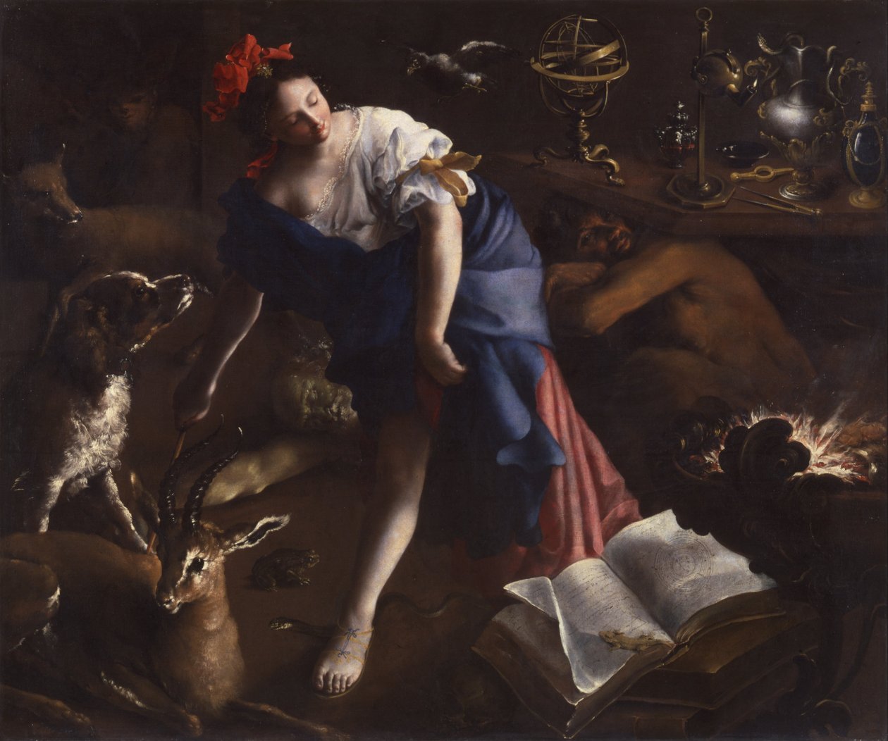 A varázslónő alkotó: Bartolomeo Guidobono
