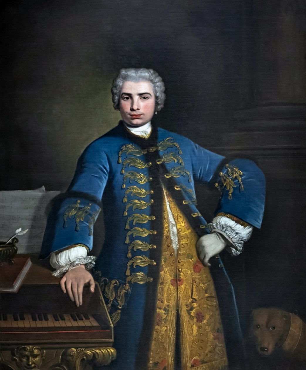 Farinelli portréja alkotó: Bartolomeo Nazari