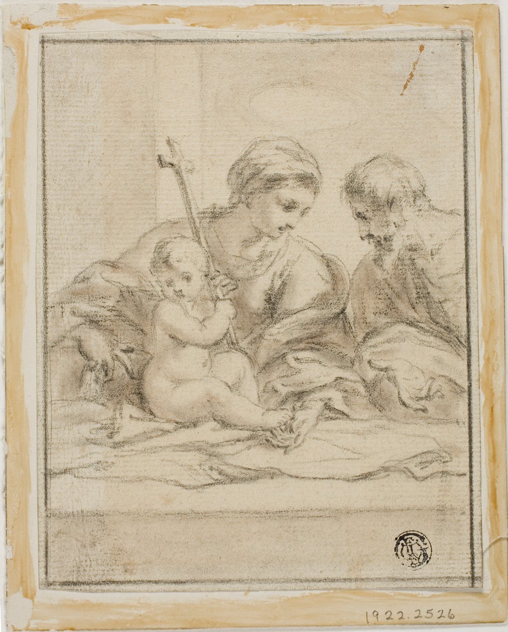 Szent Család alkotó: Bartolomeo Schedoni