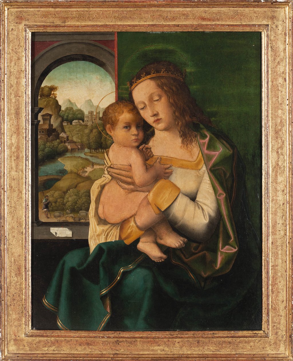 Szűz és gyermek, 1516. alkotó: Bartolomeo Veneto