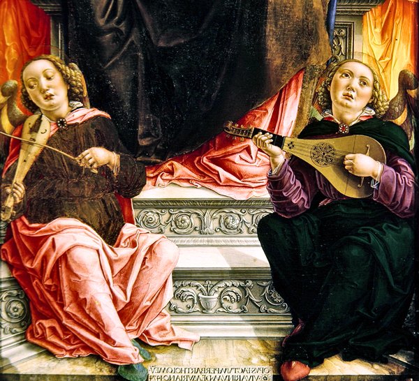Részlet a Szent Márk-triptichonról alkotó: Bartolomeo Vivarini