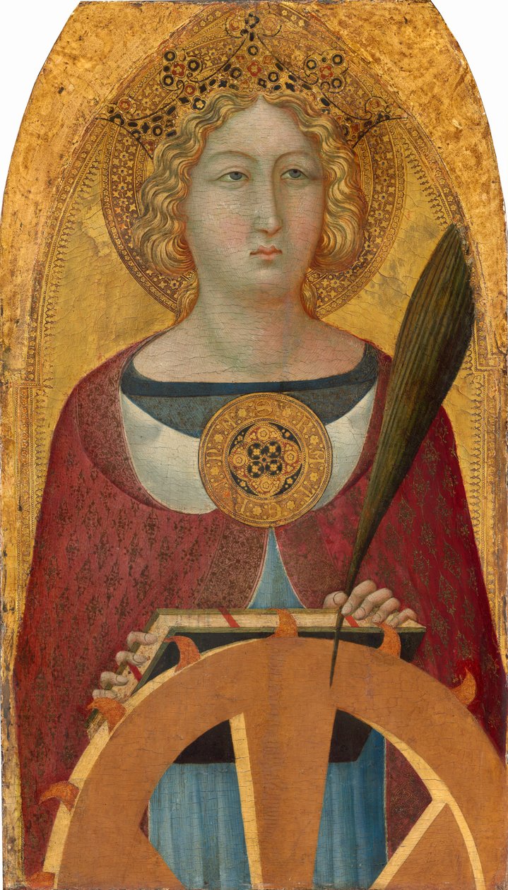 Alexandriai Szent Katalin, Kr. e. 13351340. alkotó: Bartolommeo Bulgarini