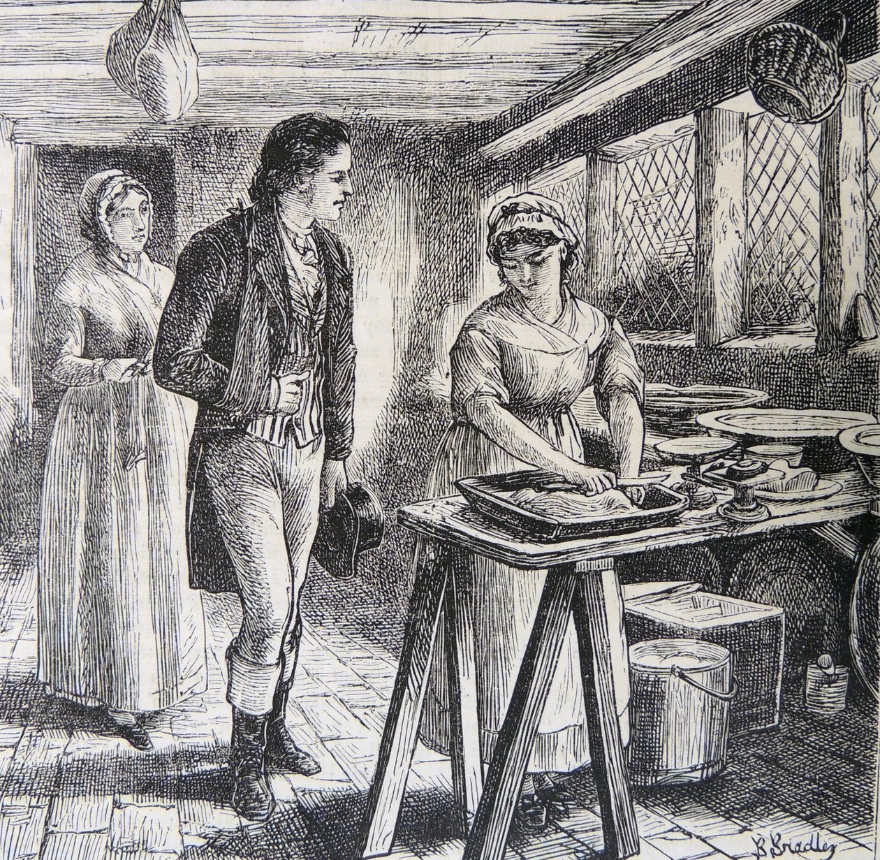 Hetty Sorrel, 1859 alkotó: Basil Bradley
