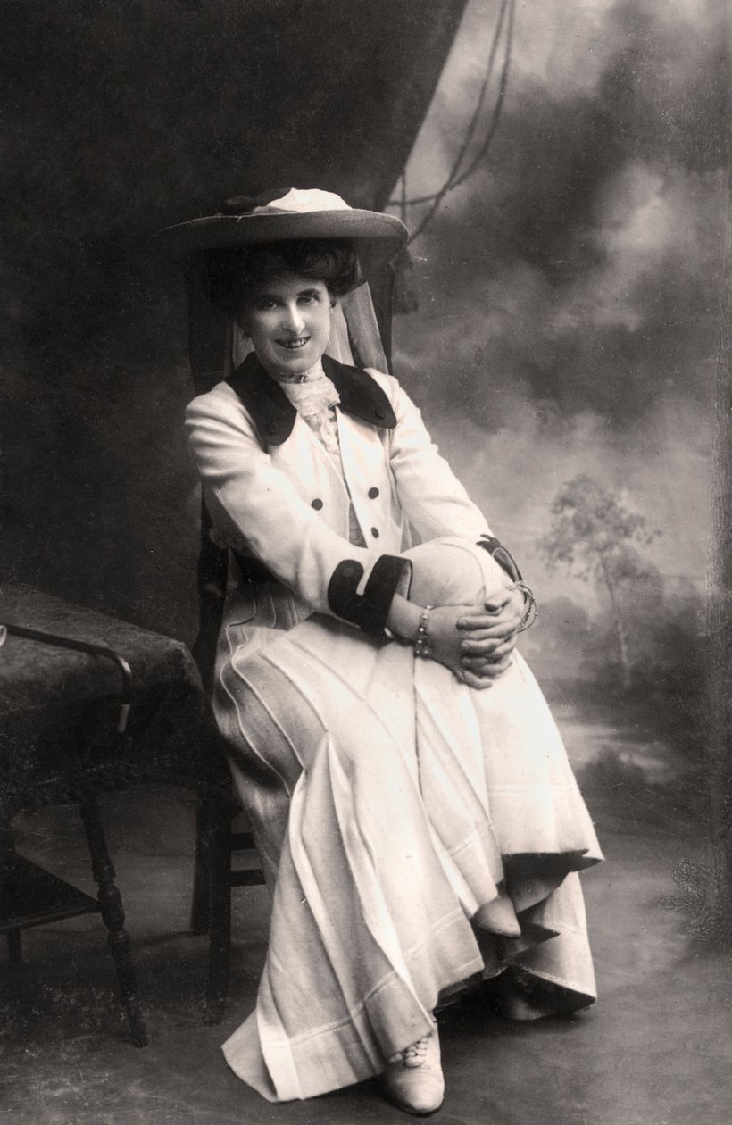Decima Moore 1871-1964, angol színésznő, 1907. alkotó: Bassano Studio