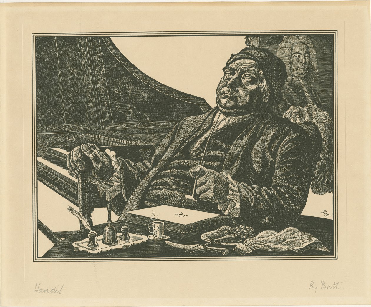 Händel, 1930 körül alkotó: Batt