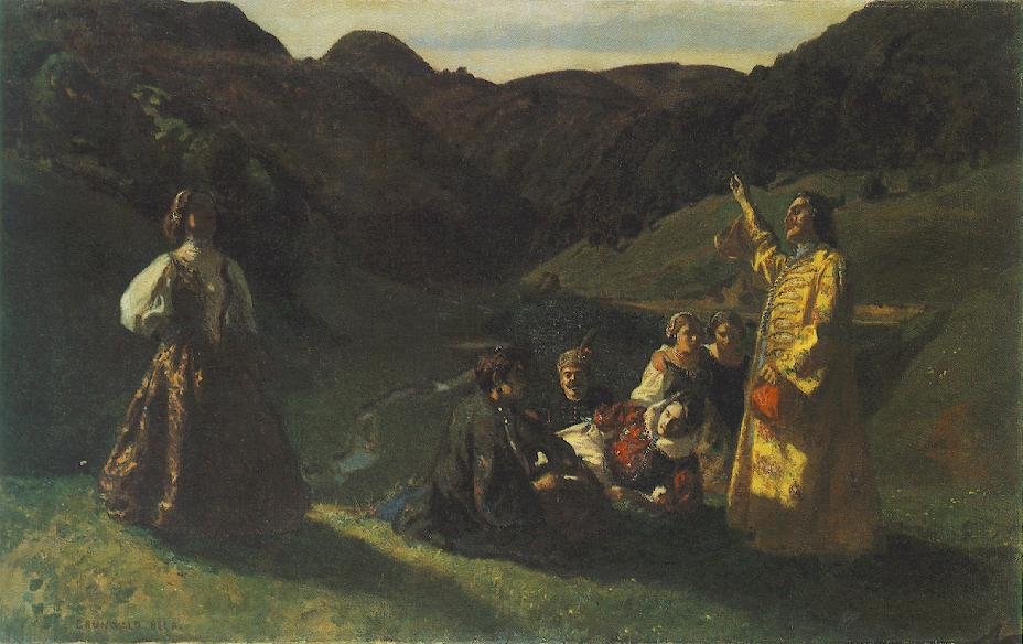 Crags között alkotó: Bela Ivanyi Grunwald