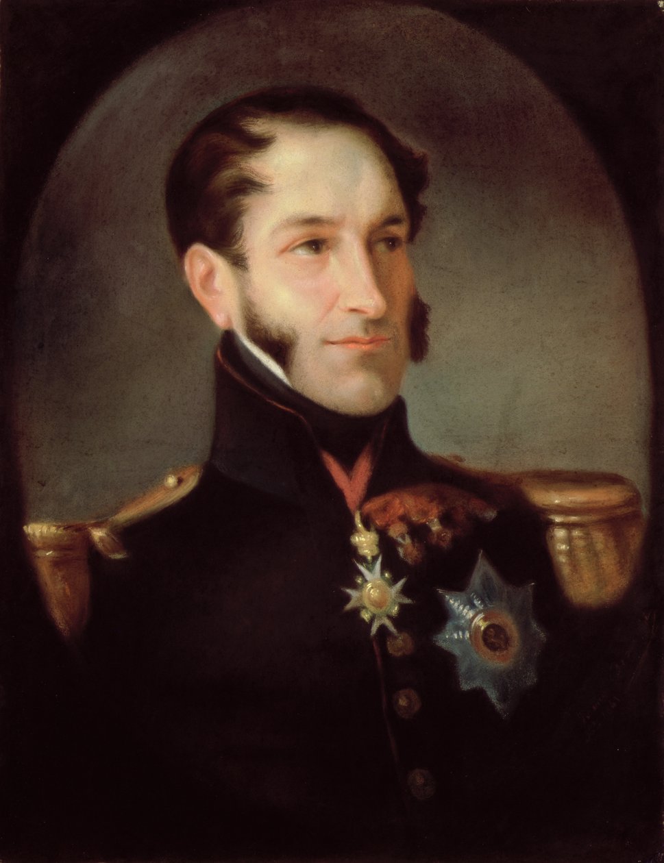 I. Lipót (1790-1865) Szász-Cobourg-Gotha, 1841 alkotó: Belgian School