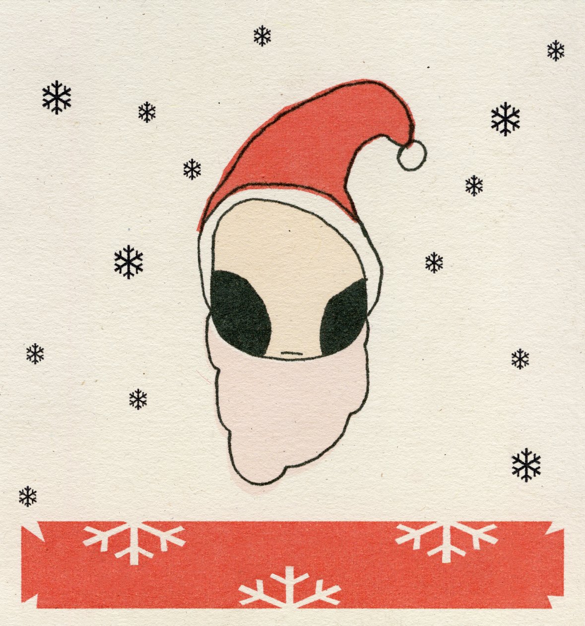 Santa Disguise, 2008, (digitális nyomat papírra) alkotó: Bella Larsson