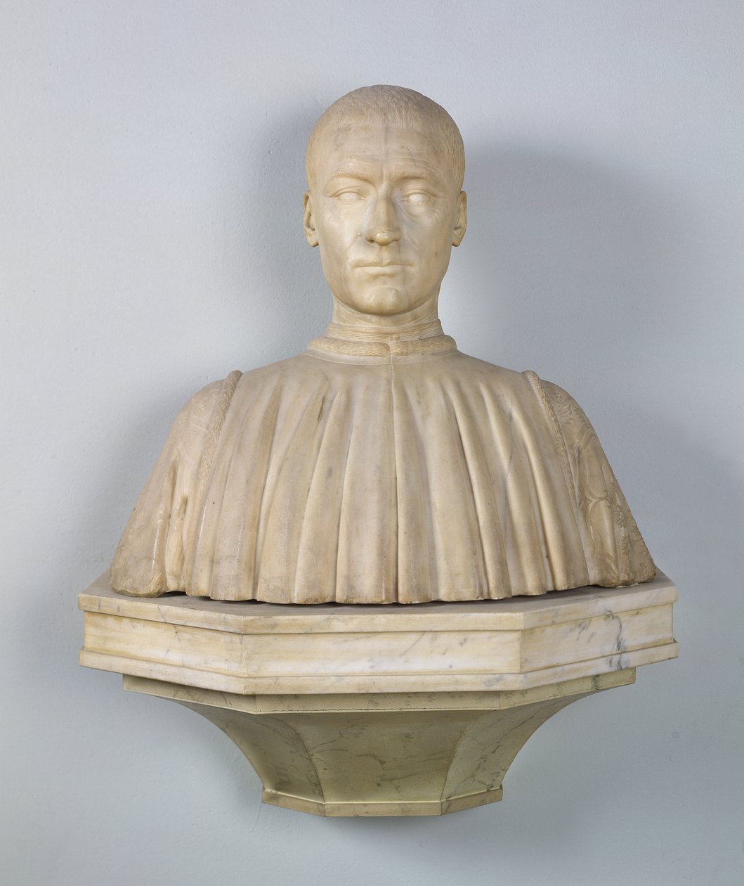 Filippo Strozzi (1428-91) mellszobra 1475 (márvány) alkotó: Benedetto da Maiano