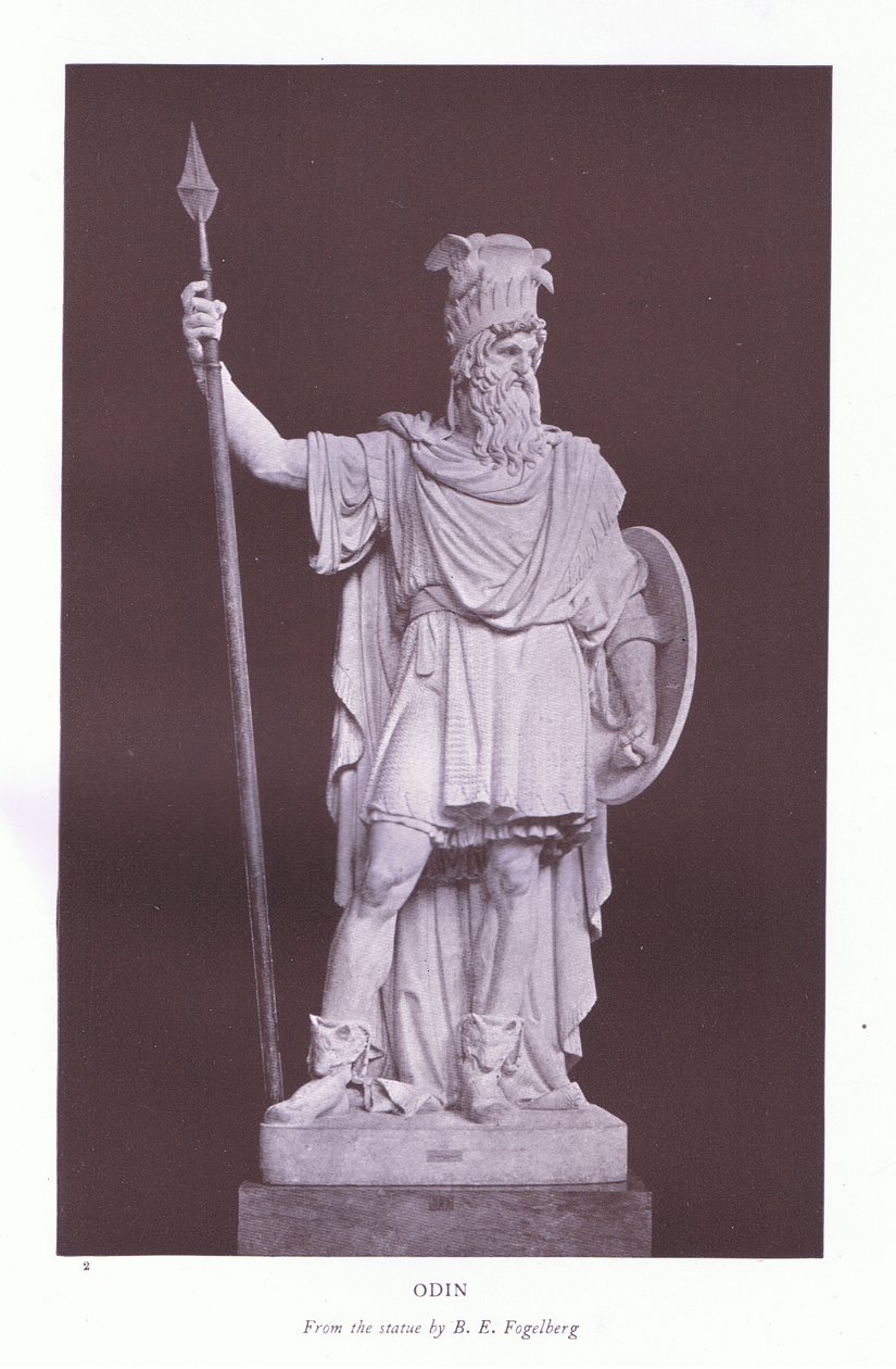 Odin (szobor) alkotó: Bengt Erland Fogelberg