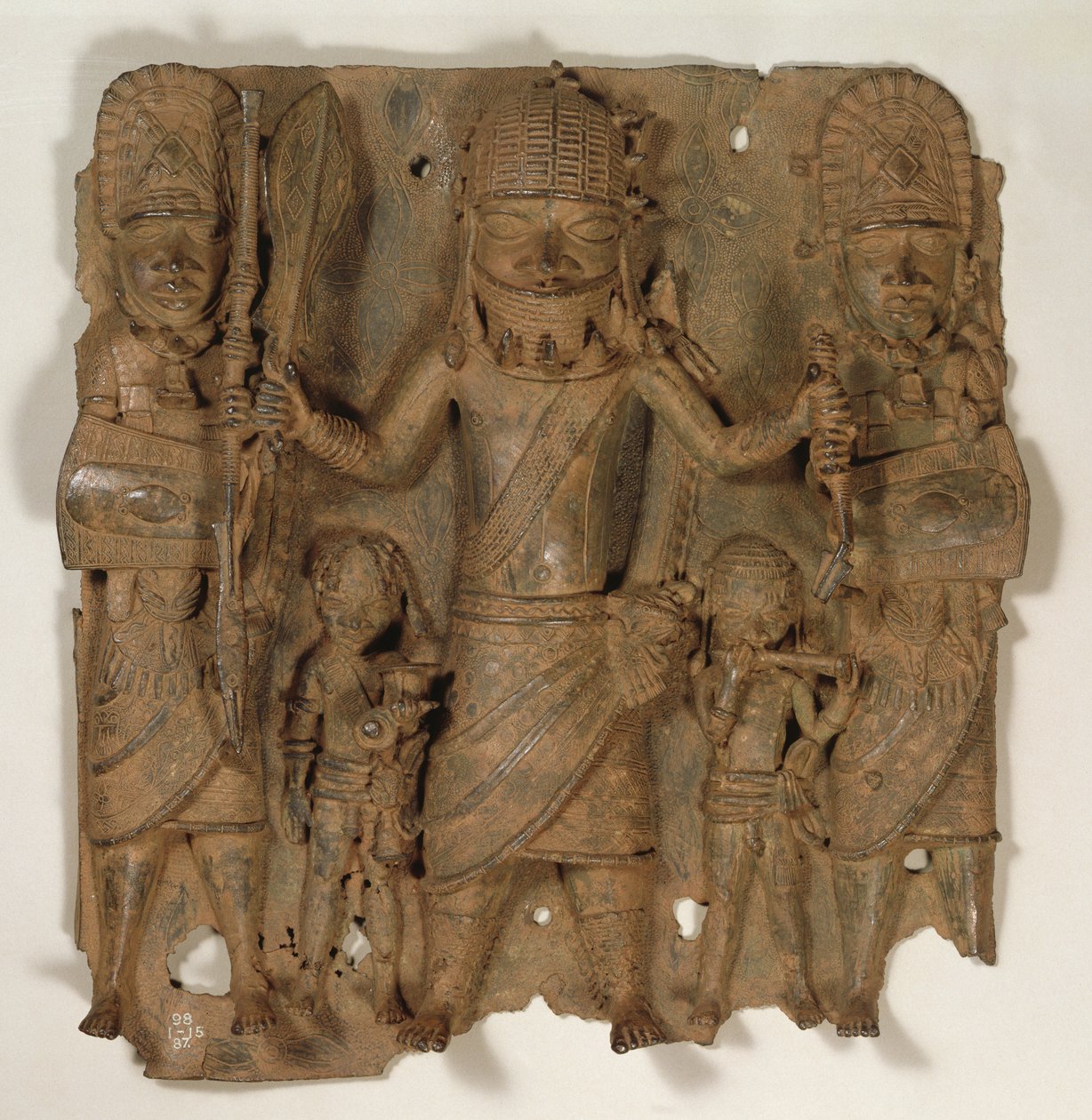 Benin Plaque, Nigéria (réz) alkotó: Benin